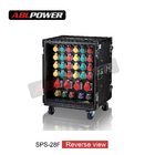 DMX512 Stage Power Distro Box Light Power Control 380v CAMLOCK 28 Channels SPS-28F