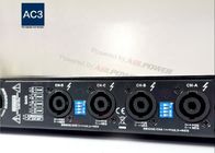 Professional 1500W*4 power amp 1U class d sound digital power amplifier Imported original