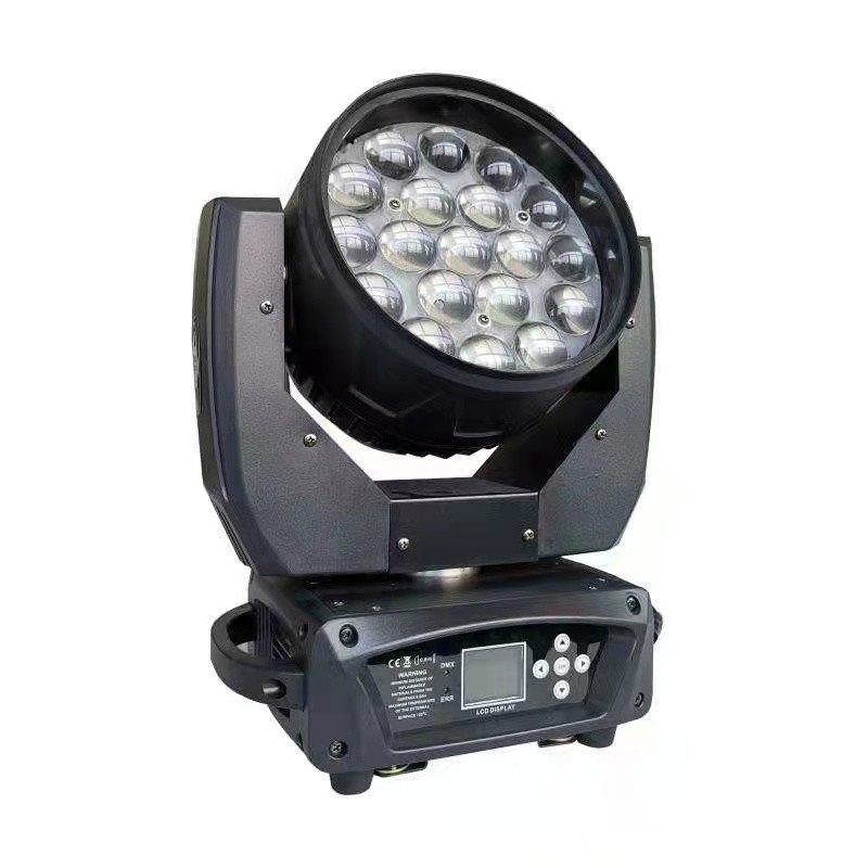 Move Head Focus Dyeing 19x15W Computer Stage Light For Performances