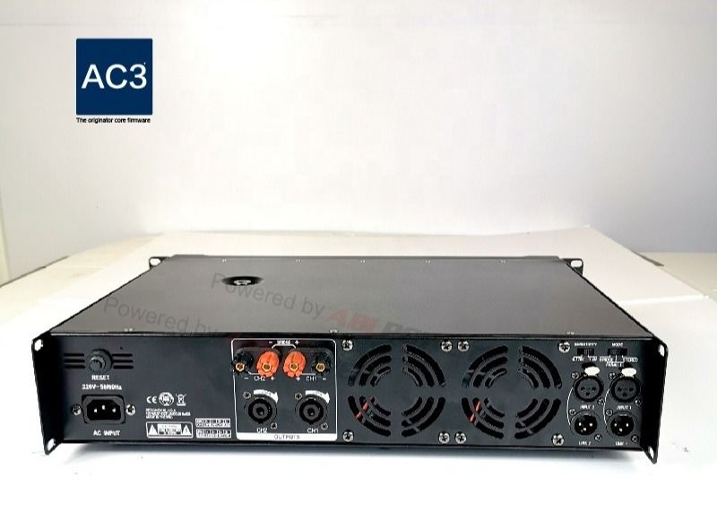 26.5kg Stage 105db 1000 Watt Analog Stereo Amplifier