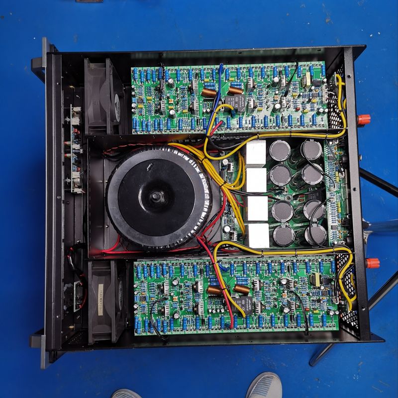 106db 3U Professional Digital Echo Mixer Power Amplifier